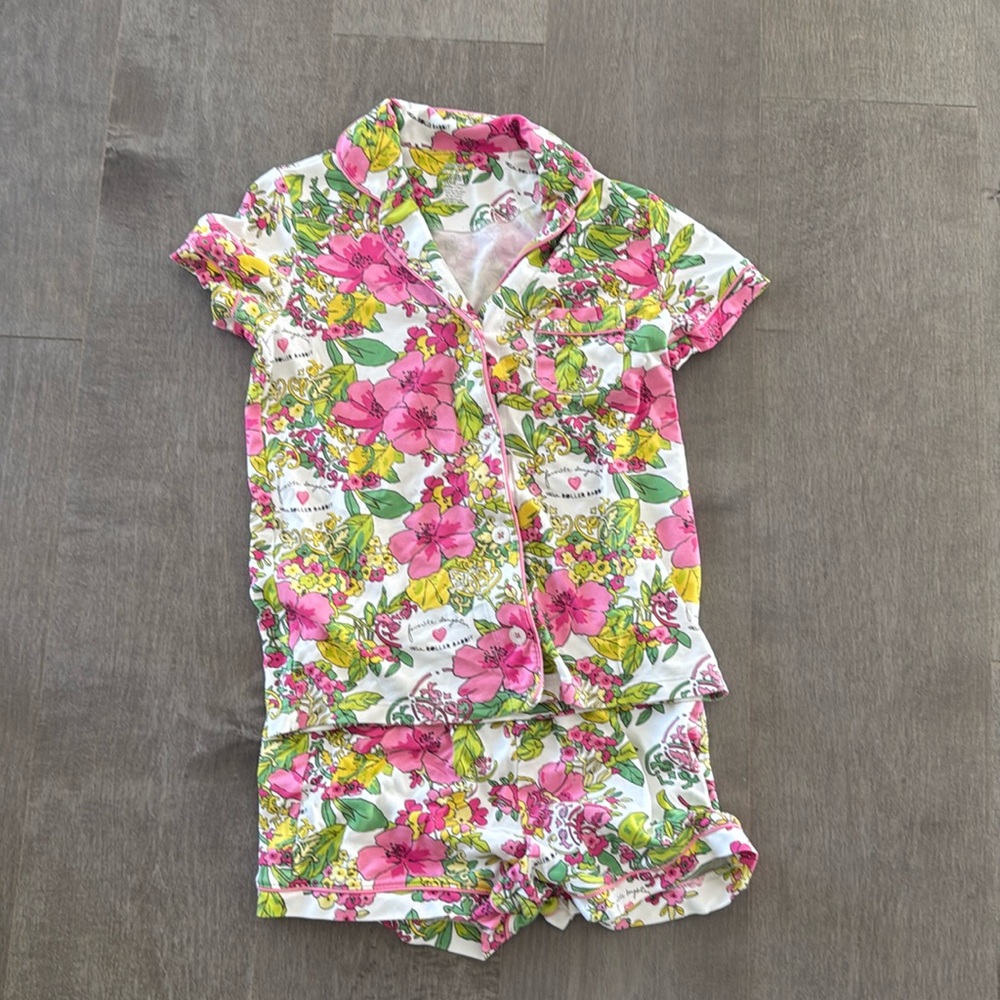 Roller Rabbit x favorite daughter polo style Pajamas